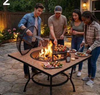 طاولة غريل آند شيل (Grill & Chill Table)