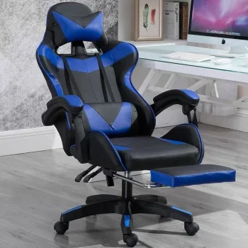 كرسي gaming مع مسند أقدام
