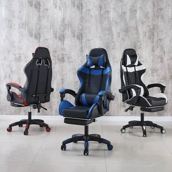 كرسي gaming مع مسند أقدام second