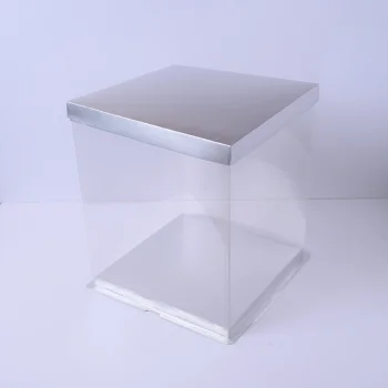 علب هدايا شفاف (قطعة)  pvc second