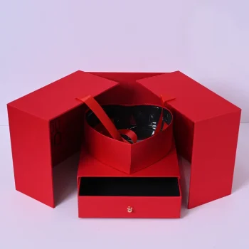 علب هدايا شكل راقي ( 1 قطعة )