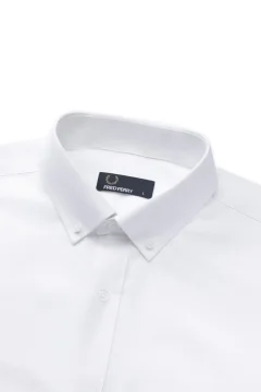 قميص Fred perry سوبر سوبر بريميوم 1/1 قماش اكسفورد Oxfor قطن 100% second